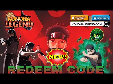 Konoha Legend - Ninja AFK mobile New Redeem Code 🎁 TOP Naruto Game Android/iOS