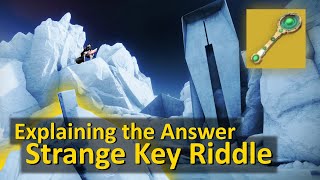 Explaining the Strange Key Riddle Answer (Destiny 2)