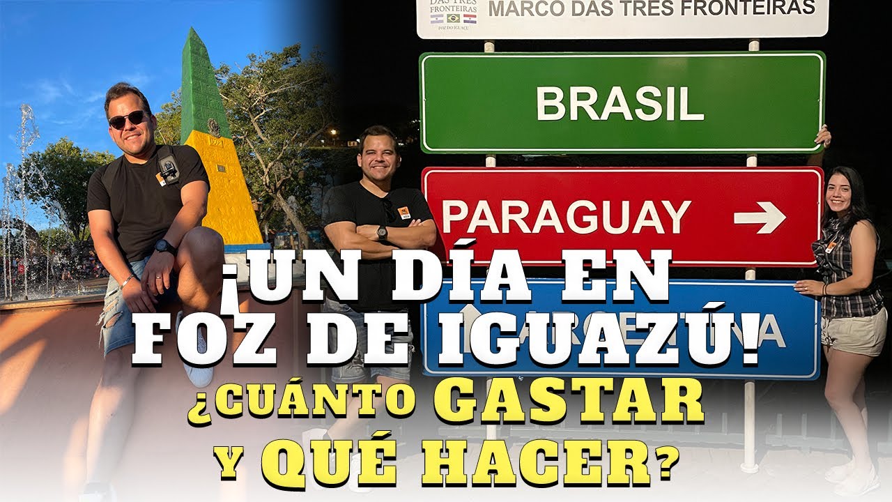 4K | ¿QUÉ HACER Y CUÁNTO CUESTA UNA ESTADÍA EN FOZ DE IGUAZÚ | MARCO DE LAS 3 FRONTERAS |