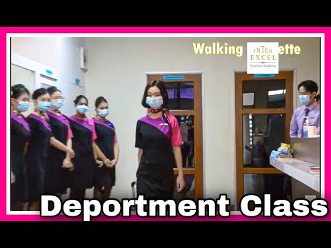 Deportment Class with Inter Excel, Madam Sharon Oh