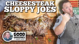 Cheesesteak Sloppy Joes on the Blackstone Griddle