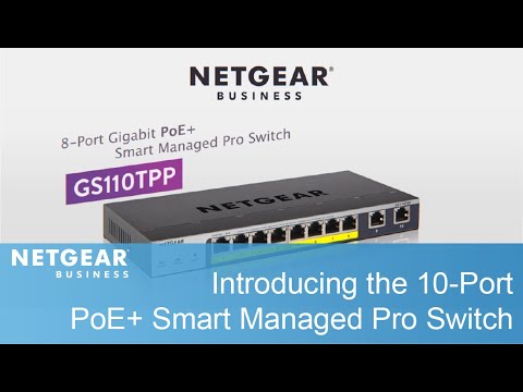 Netgear  8-Port Gigabit PoE Switch