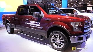 2015 Ford F150 King Ranch - Exterior and Interior Walkaround - 2015 New York Auto Show