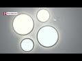 LED-Deckenleuchte Atria Shine XI Polycarbonat - 1-flammig