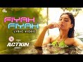 Action | Fiyah Fiyah Lyric Video | Vishal, Akanksha Puri | Hiphop Tamizha | Navz-47 | Sundar.C