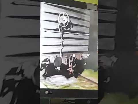 Pasada Del Tren Cargado De Nca Por Estación Forres(Provincia De Santiago Del Estero) ESPECIAL