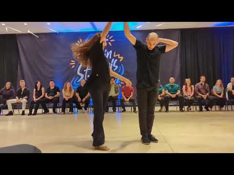 Brad Gallow and Mirabella Gibson - 1st place Advanced Strictly - MMISL 2022