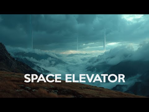 Space Elevator - Dreamy Cyberpunk Ambient Music | Focus, Relax, Study, Sleep