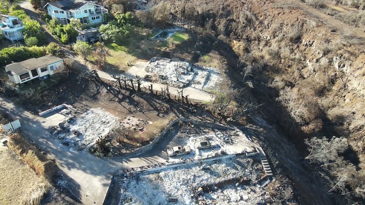 Unbelievable Destruction: Exploring Fire-Ravaged Kula, Maui – See It To Believe It #mauistrong #maui