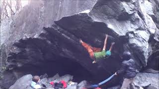 Photo of problem Satan's eye in Vernayaz boulder Area