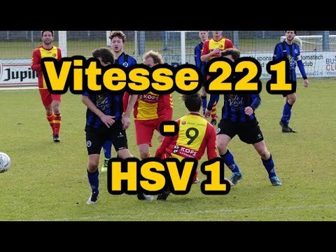 Vitesse 22 1 - HSV 1 | Heiloo | amateurvoetbal