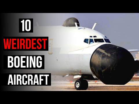 Top 10 STRANGEST Boeing Aircraft Ever Built!