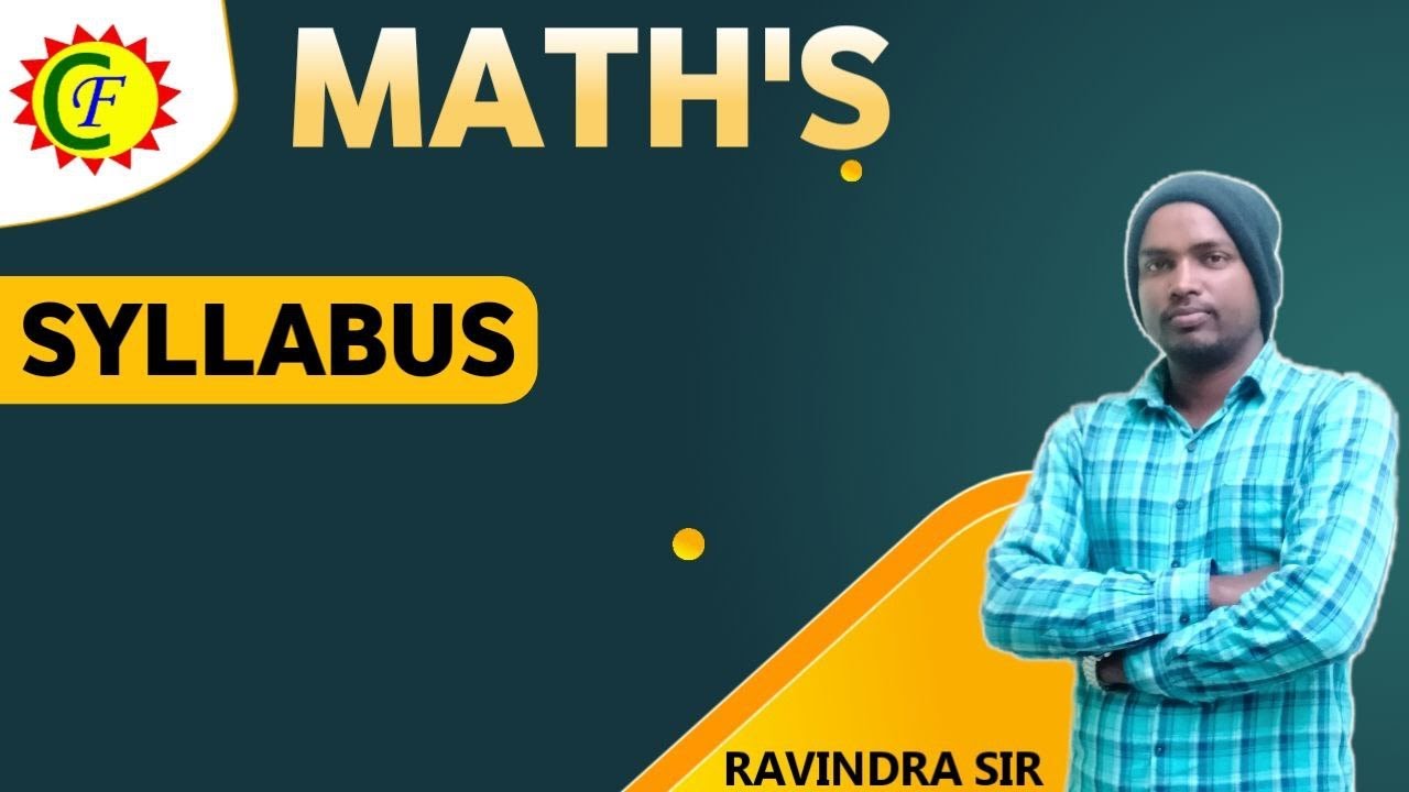 SYLLABUS DISCUSSION || BY RAVINDRA SIR