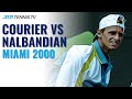 David Nalbandian's First-Ever ATP Match! | Courier vs Nalbandian Miami 2000 Highlights