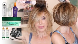 Budget-Friendly Hair Tutorial: Styled Using Products Under $20! | Dominique Sachse