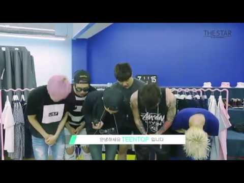 The star teentop making photography