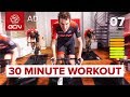HIIT Indoor Cycling Workout 30 Minute Intervals Fitness Training