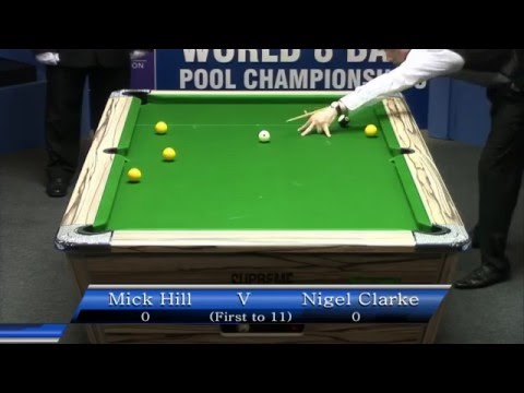 Mick Hill V Nigel Clarke (Men's Final) - World Eightball Pool Championship 2015