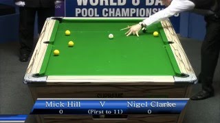 Mick Hill V Nigel Clarke (Men's Final) - World Eightball Pool Championship 2015