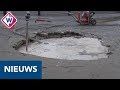 Groot zinkgat: honderd huishoudens hebben minder of geen kraanwater - OMROEP WEST