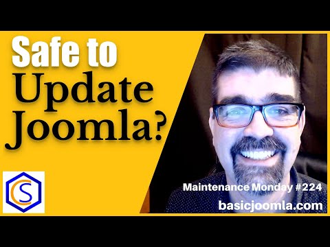 How to Know it's Safe to Update to a New Joomla Release - 🛠 MM #224