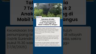 Tragedi Kecelakaan di India: Mobil Terbakar, 7 Korban Tewas Terpanggang