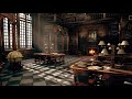Hogwarts Library Ambience | Harry Potter & Fireplace - for Studying, Focusing & Sleep