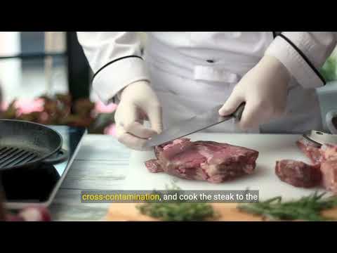 Are rare steaks safe