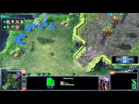 aTnSocke vs Kuba part 1/2  PvZ Starcraft 2