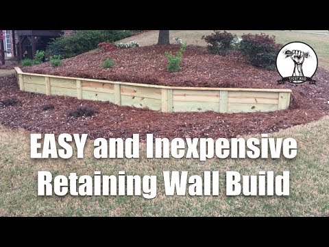 image-Can you use composite wood for retaining wall?