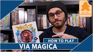 Via Magica | How to Play in LESS Than 9 Minutes! (Supercharged Bingo?)