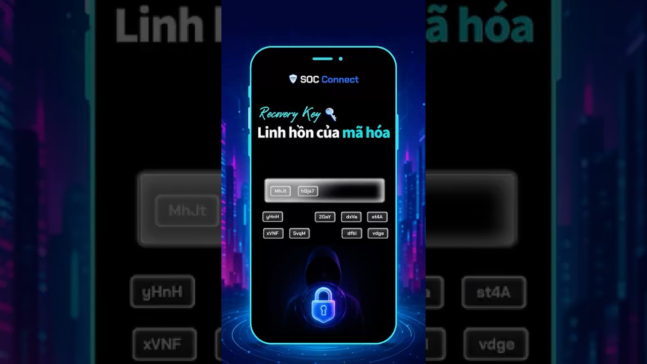 Recovery Key - Linh hồn của mã hóa