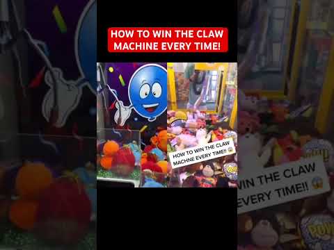 HOW TO WIN THE CLAW MACHINE EVERY TIME!