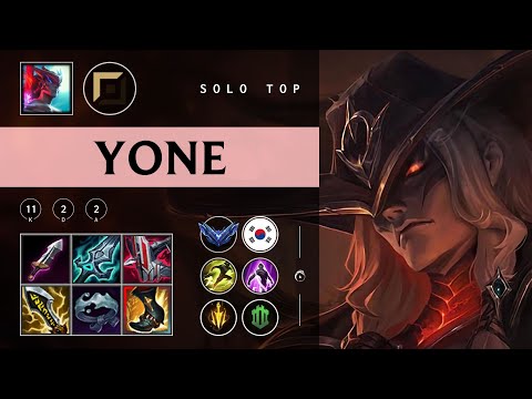 Yone Top vs Fiora - KR Diamond Patch 25.24