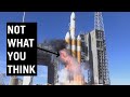Why Delta IV Rocket Sets Itself on Fire? #shorts