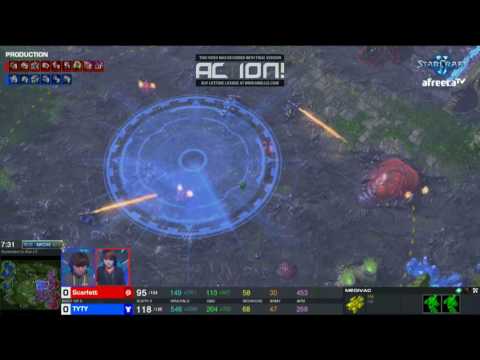 TY vs Scarlett TvP Ro 16 Match 6 GSL vs World 2017