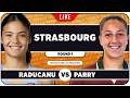RADUCANU Vs PARRY WTA Strasbourg 2026 LIVE Tennis Watchalong