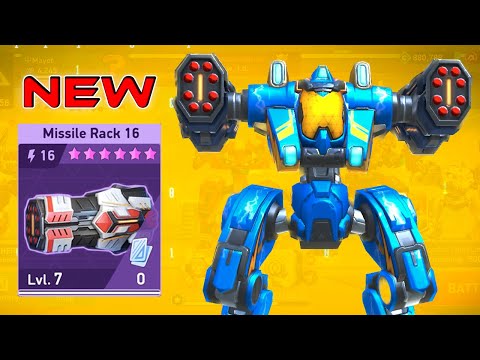 New Puma and Missile Rack 16 in Action | Mech Arena