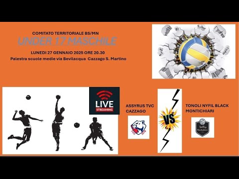 U17M - ASSYRUS TVC CAZZAGO VS TONOLI NYFIL BLACK MONTICHIARI