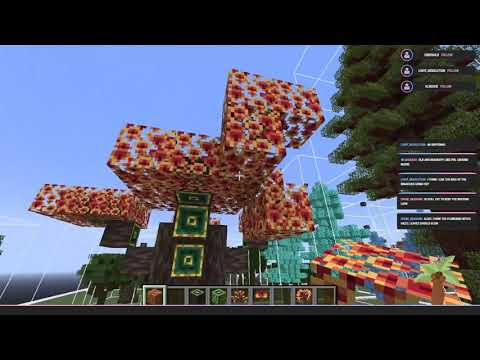 AOCAWOL - Minecraft: Lets build Witch-Hazel Trees!