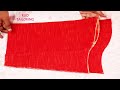 Churidar 3 4 Sleeve Cutting And Stitching For Beginners Three Fourth Sleeve Cutting And Stitching
