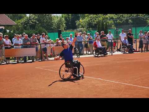 Einweihung Rollstuhltennis im TV Bierden