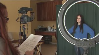 Tampa actress Ashlyn Jade Lopez featured in Disney Christmas movie video