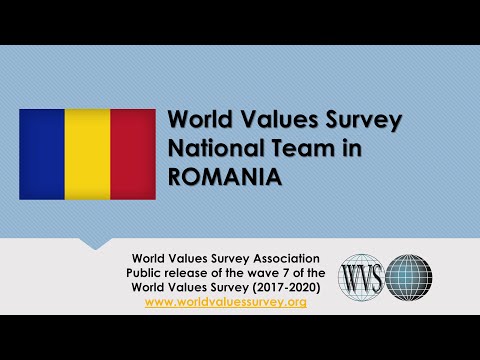 WVS Wave 7 Data Public Launch Talk: WVS Survey team in Romania