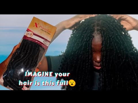 Xpression Multi; The Crochet Braid Install