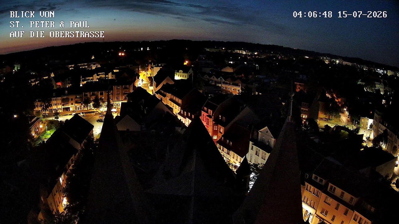 Live webcam view of St. Peter & Paul: Oberstrasse View