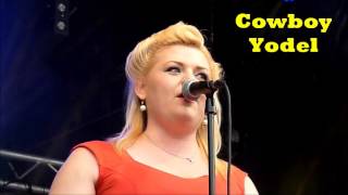 Emmy Lou &amp; The Rhythm Boys - Cowboy Yodel - (Wanda Jackson Style)-Béthune Rétro 2015