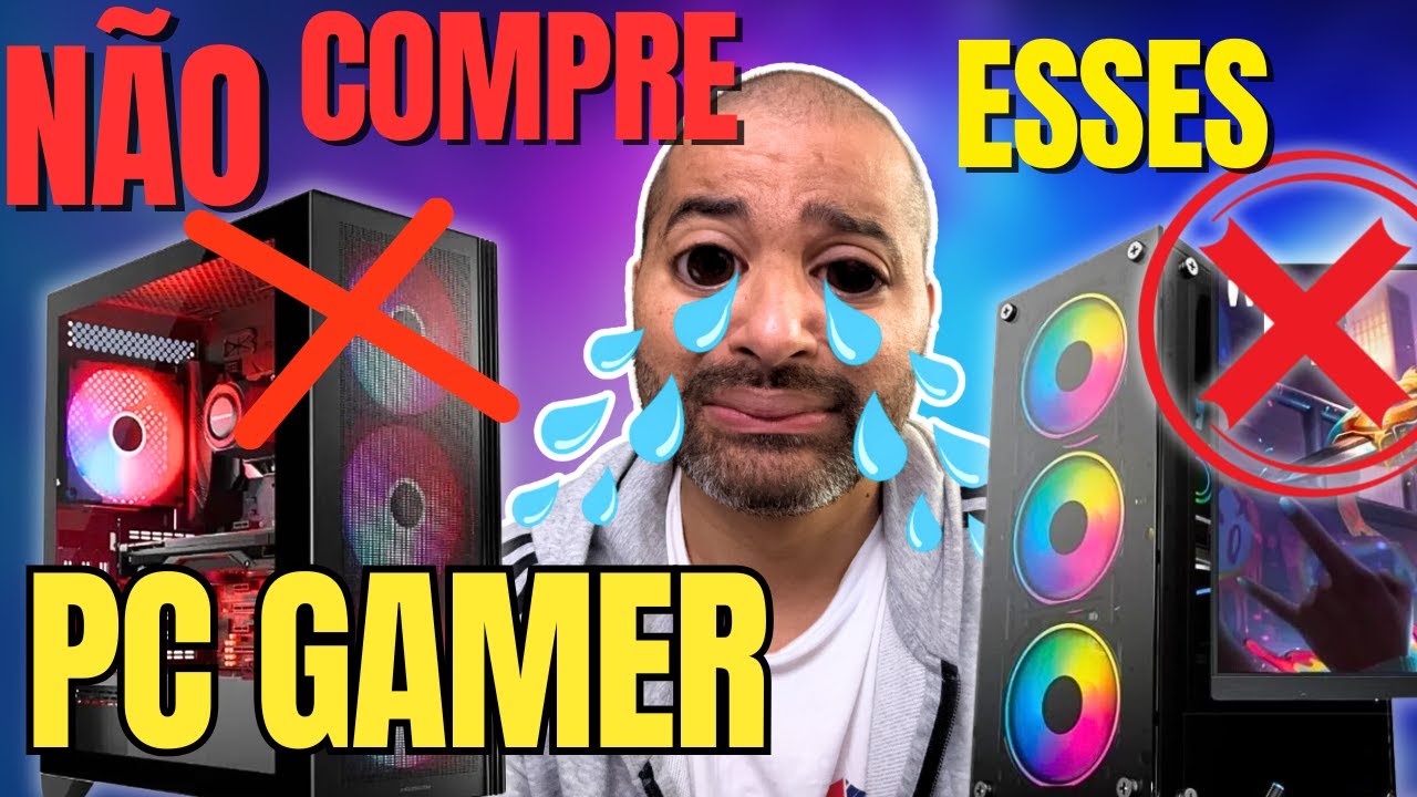 Os PIORES PC GAMER MONTADOS pra comprar em 2024