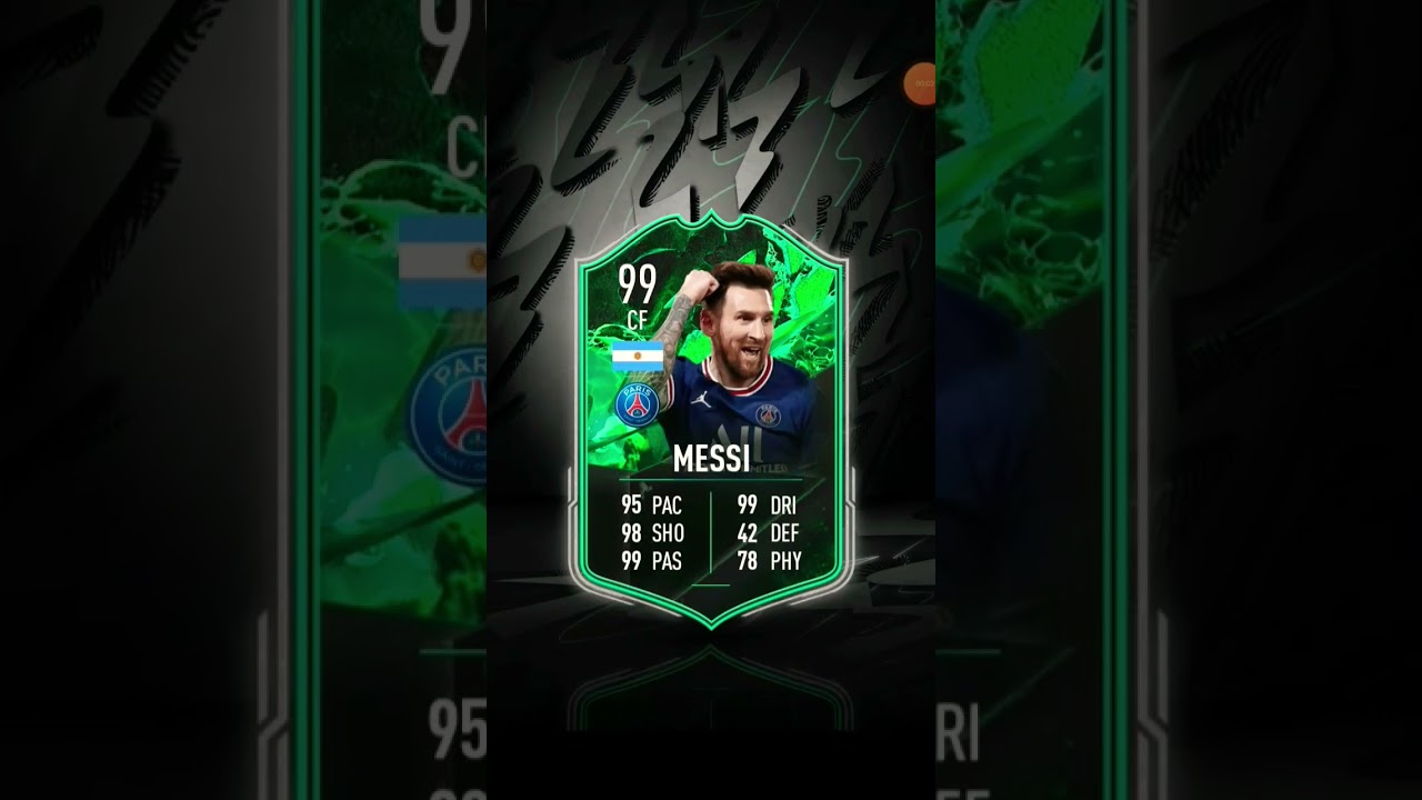 We got Lionel Messi 99