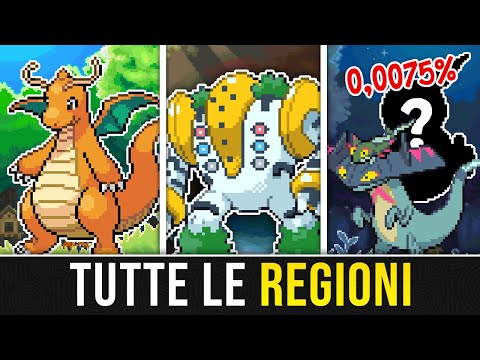 POKÉMON Più DIFFICILE DA CATTURARE di Tutte le Regioni!